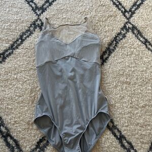 Elegant Gray Women's Bodysuit